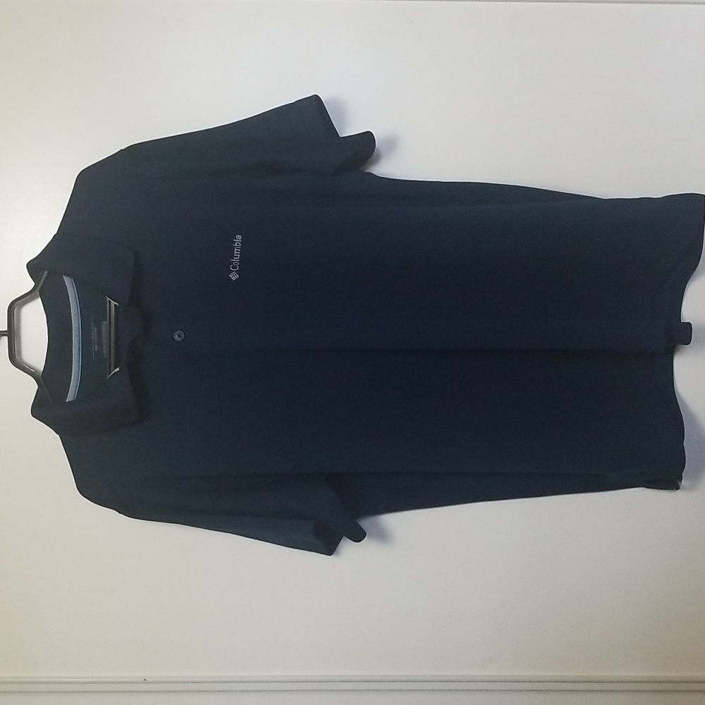 Columbia polo.  Navy.  Vintage.